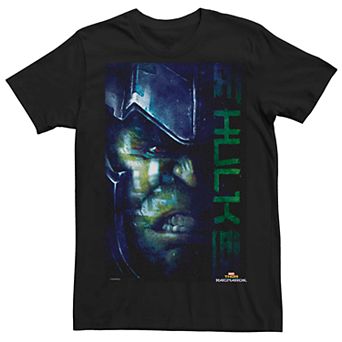 Men's Marvel The Hulk Angry Face Tee