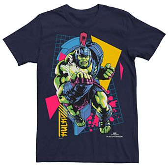 Men's Marvel's Retro Geometric Hulk Tee