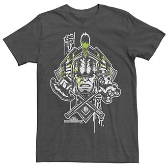 Men's Marvel Hulk Angry Warrior Graphic Tee