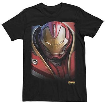 Men's Marvel Avengers Infinity War Hulkbuster Face Tee