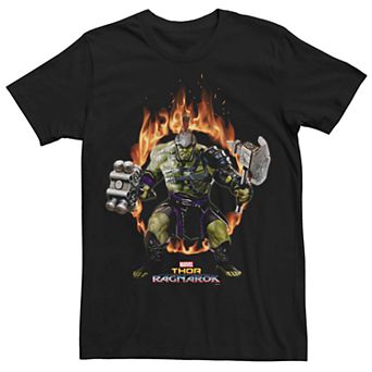Men's Marvel The Hulk Ring Of Fire Graphic Tee
