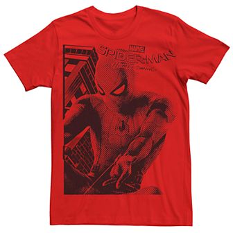 Men's Marvel Spider-Man Retro Comic Character Tee