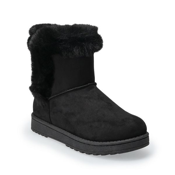 SO® Paulina Women's Faux-Fur Winter Boots