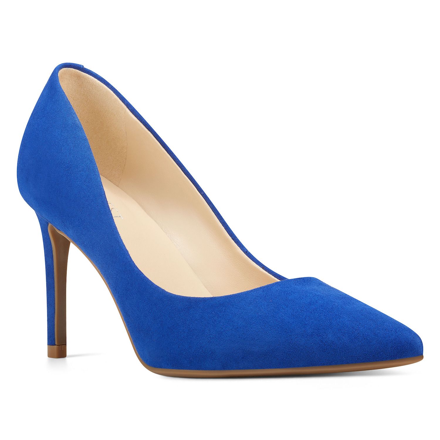 nine west royal blue shoes
