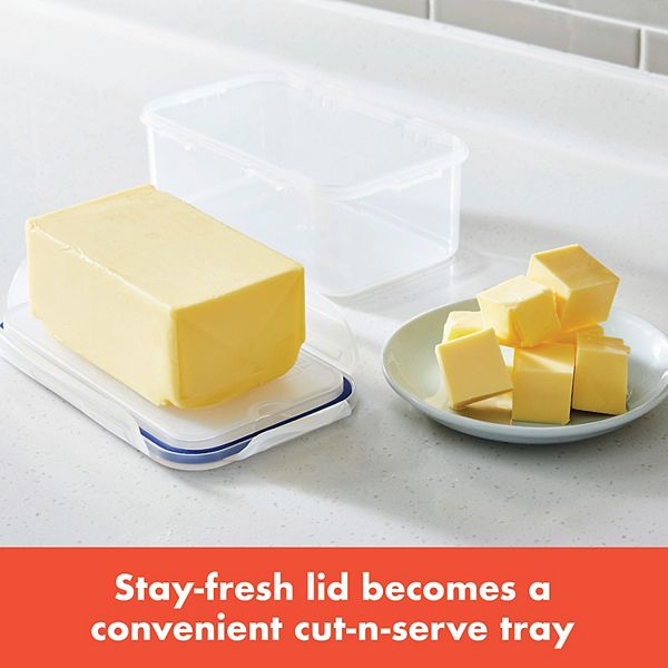 Lock & Lock Easy Essentials 25oz. Specialty Butter Container