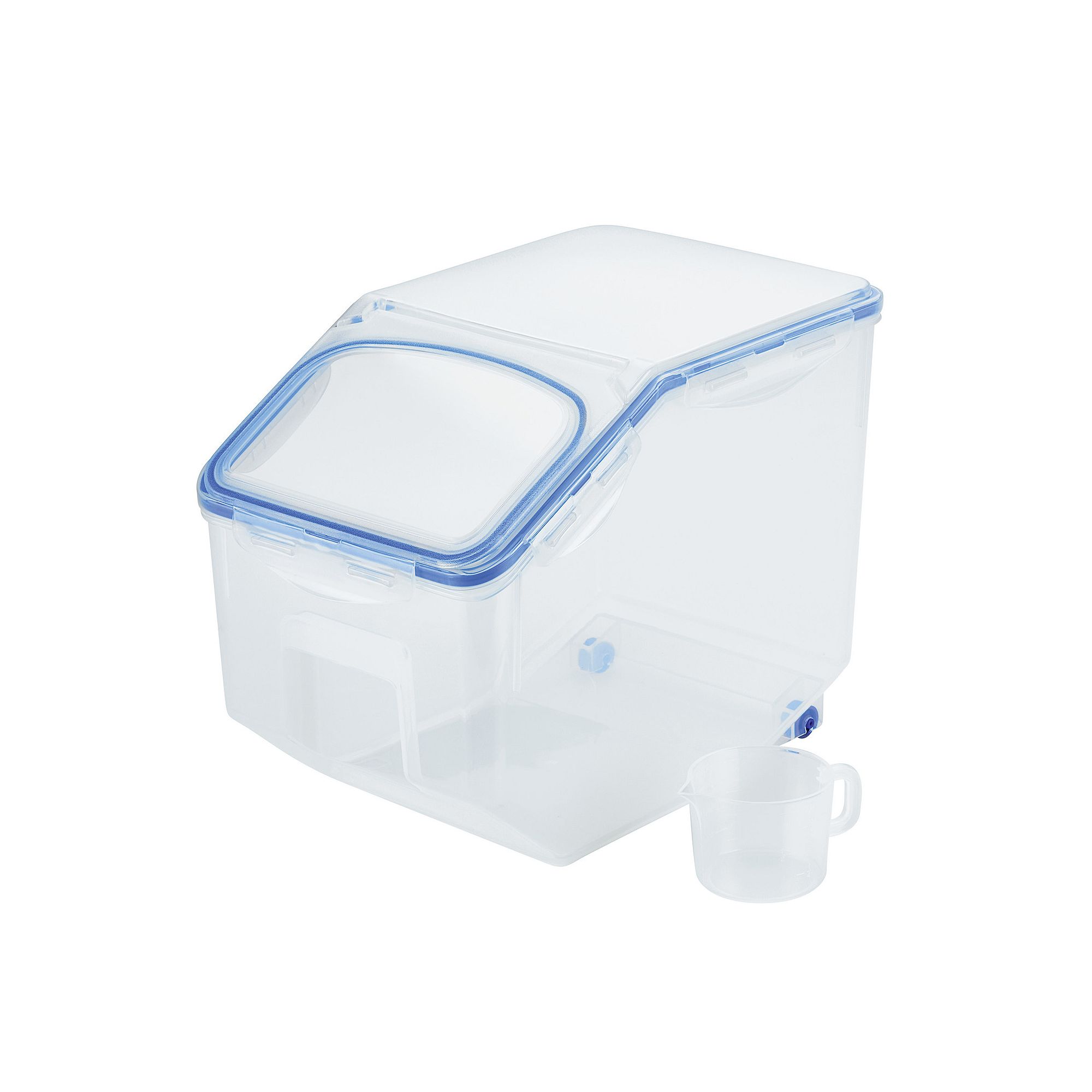 LocknLock Easy Essentials Pantry 50-Cup Food Storage Container, Clear