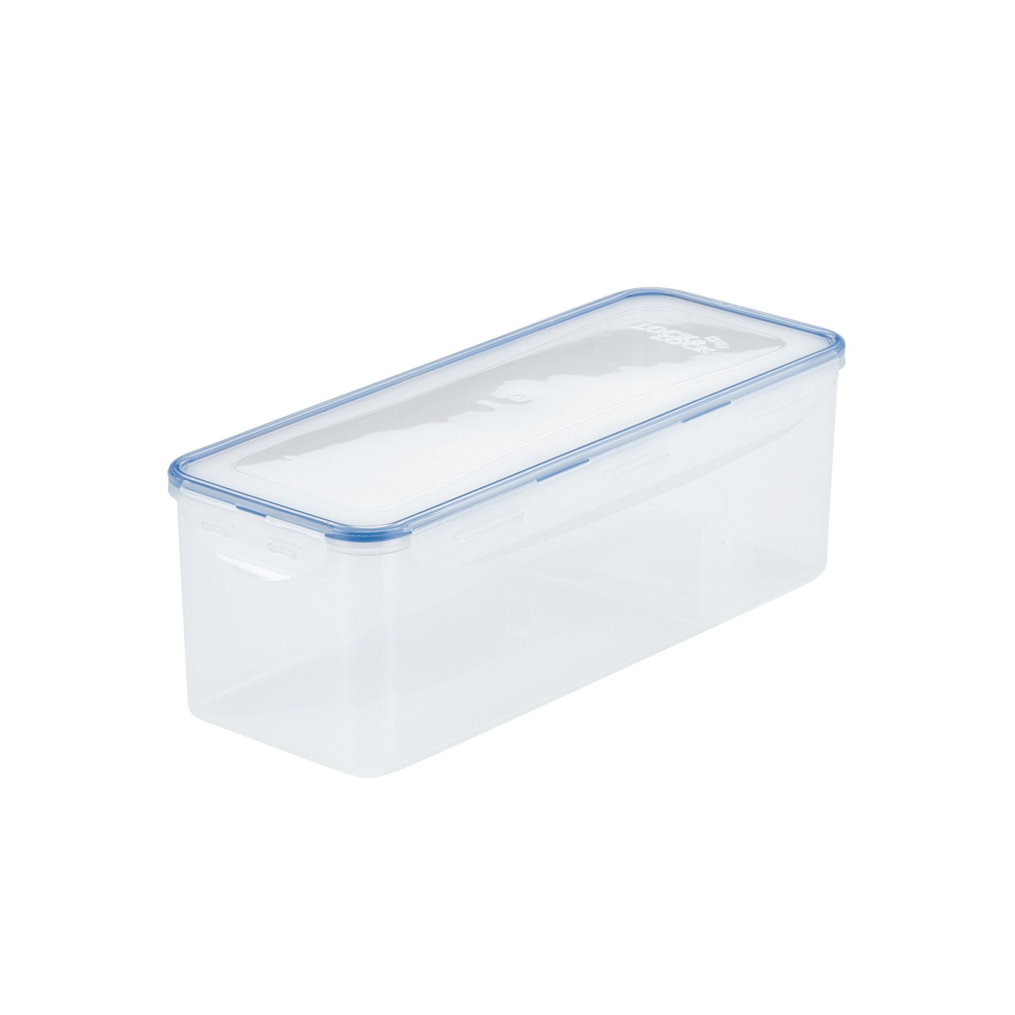 LocknLock Easy Essentials Pantry Bread Box & Divided Food Storage, Clear