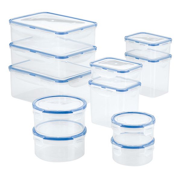 LocknLock Easy Essentials 22-pc. Rectangular Food Storage Container Set