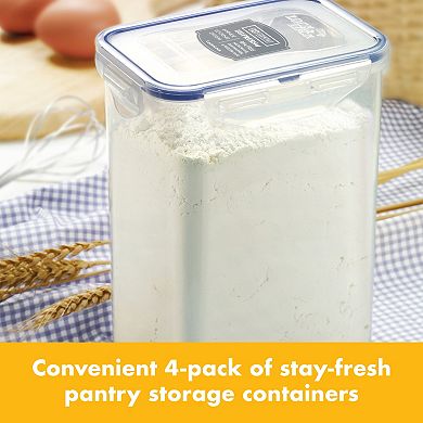 LocknLock Easy Essentials Pantry 4-pc. Food Storage Set