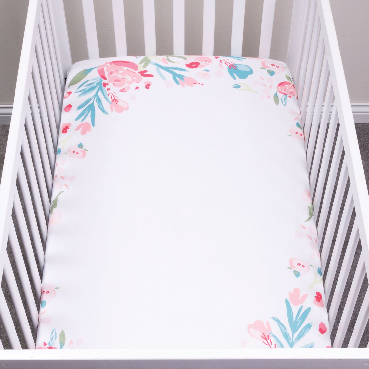 girl fitted crib sheets