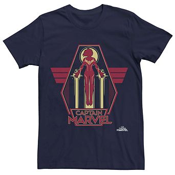 Men's Marvel Captain Marvel "Take Flight" Silhouette Tee