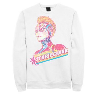 Men's Marvel Captain Marvel Pop Star Fleece