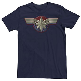 Men's Marvel Captain Marvel Costume Logo Tee
