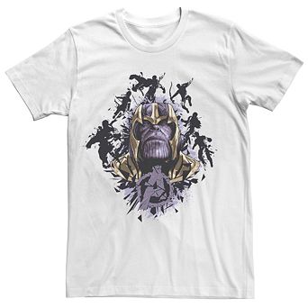 Men's Marvel Avengers Endgame Thanos Action Portrait Tee