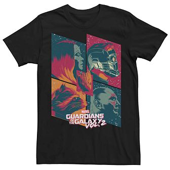 Men's Marvel "Guardians Of The Galaxy 2" Side View Boxes Tee
