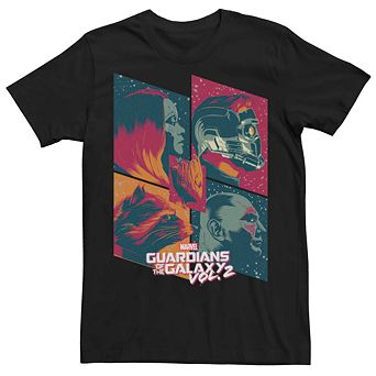 Men's Marvel "Guardians Of The Galaxy 2" Side View Boxes Tee