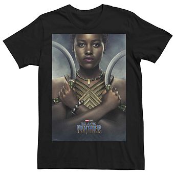 Men's Marvel Black Panther Nakia Poster Tee