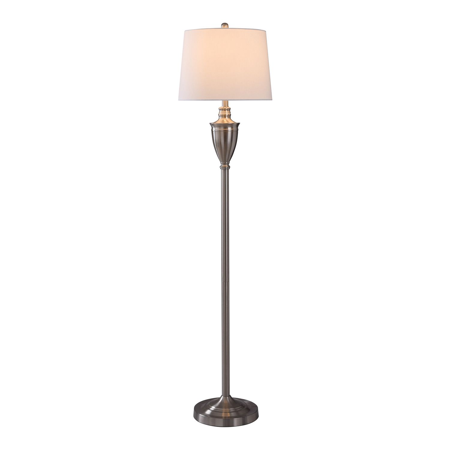 style craft floor lamp with 3 lights