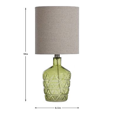 Style Craft Glass Table Lamp