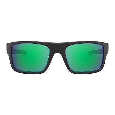 Men's Oakley OO9367 60mm Drop Point Rectangle Mirrored Sunglasses