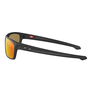 Women's Oakley OO9408 56mm Sliver Stealth Rectangle Mirrored Sunglasses