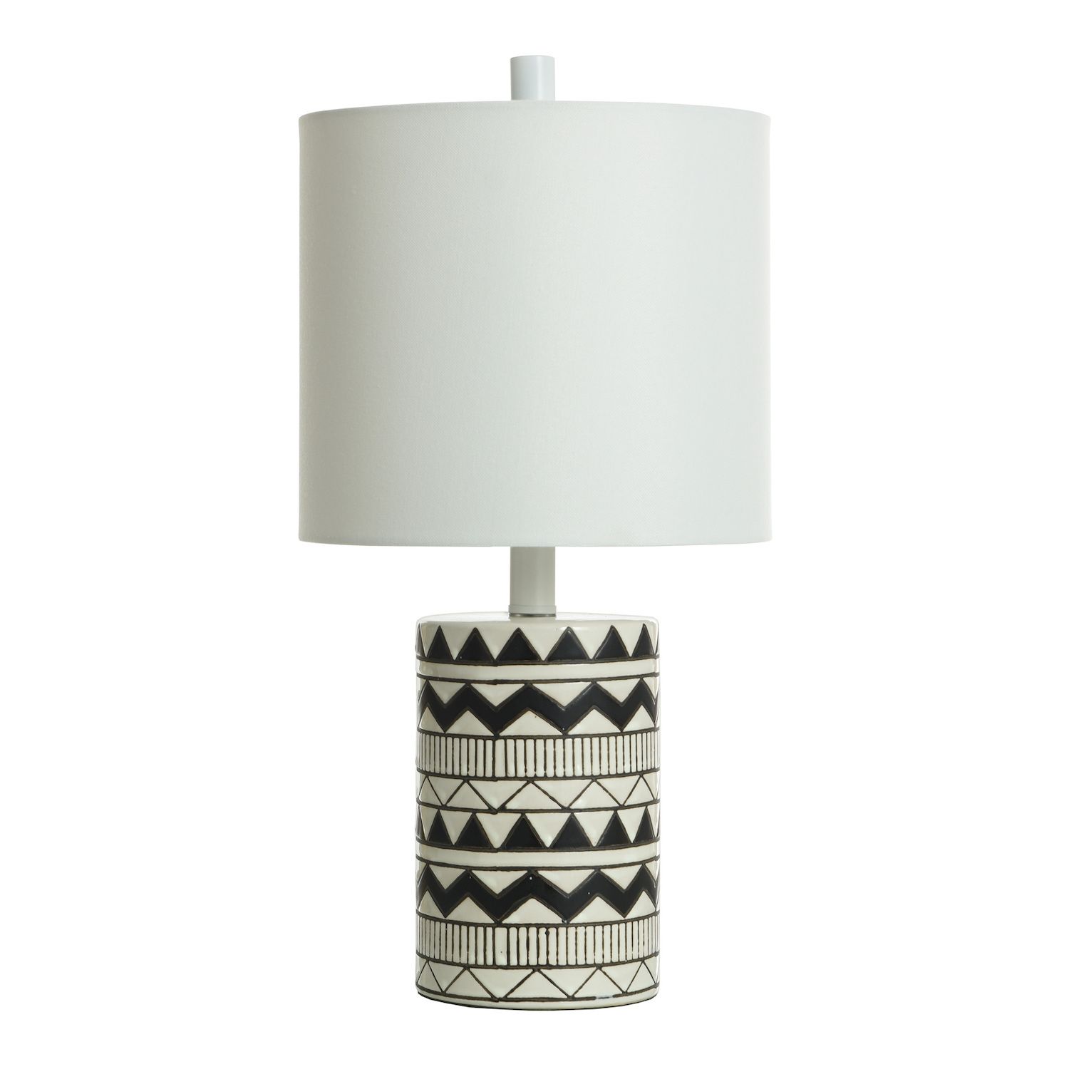 patterned table lamp