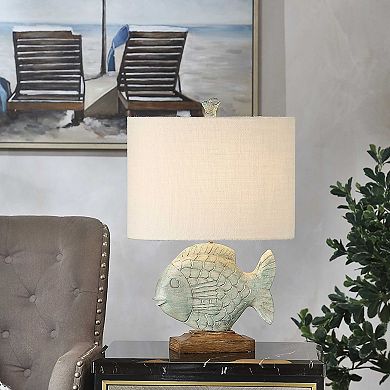 Ocean Blue Table Lamp