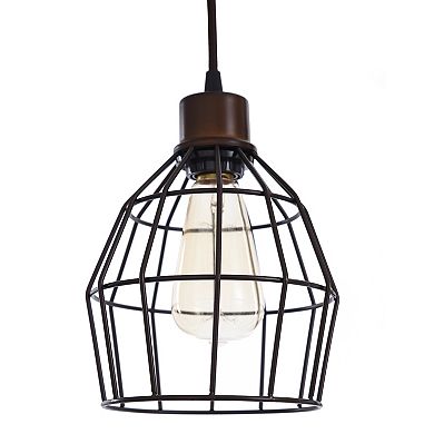 Hanging Wire Floor Lamp