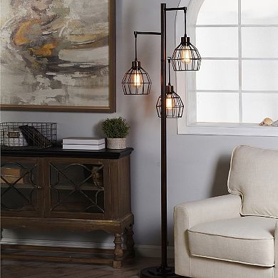 Hanging Wire Floor Lamp