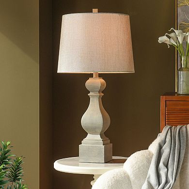 Distressed Table Lamp
