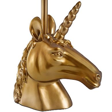 Unicorn Gold Finish Table Lamp