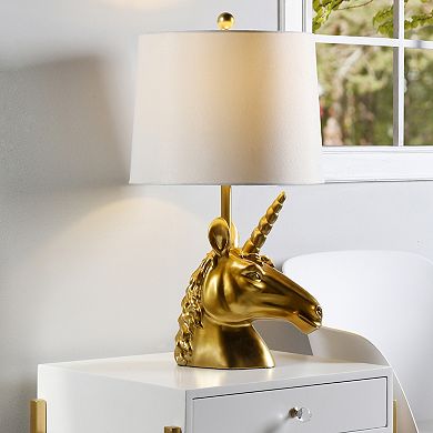 Unicorn Gold Finish Table Lamp