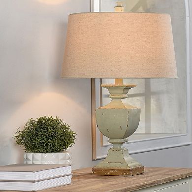 Distressed Table Lamp