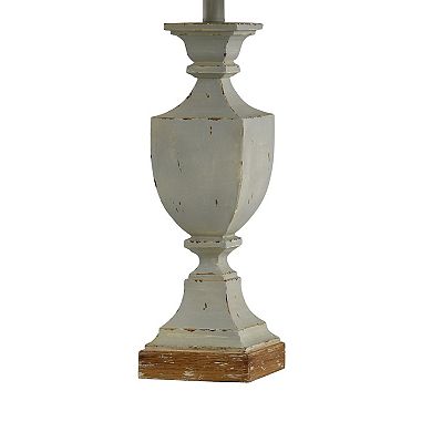 Distressed Table Lamp