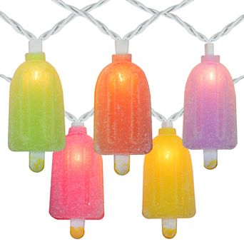 10-Light Sugared Ice Pop String Lights