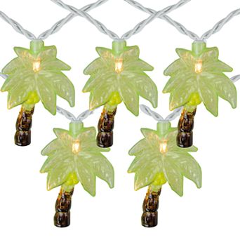 10-Light Tropical Palm Tree String Lights