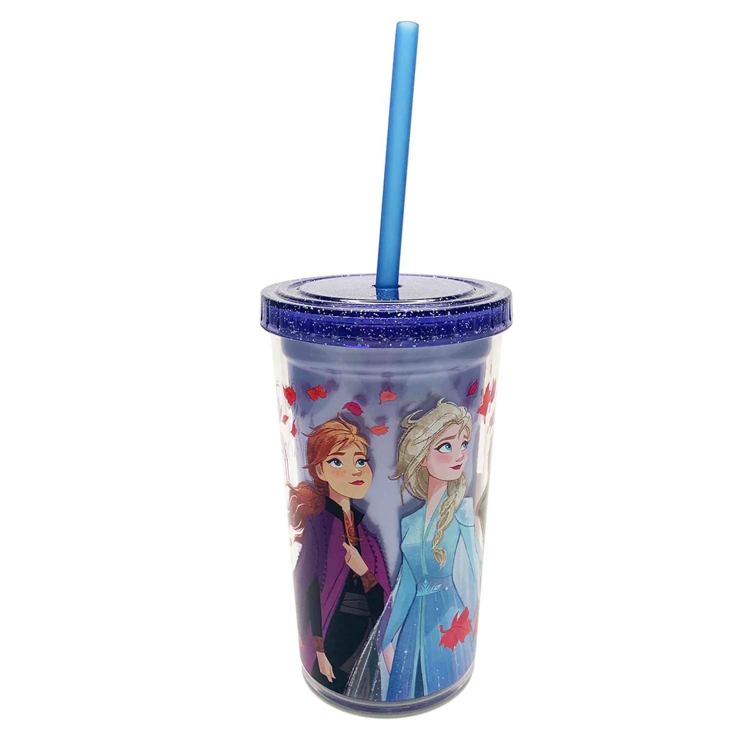 frozen 2 cup with straw