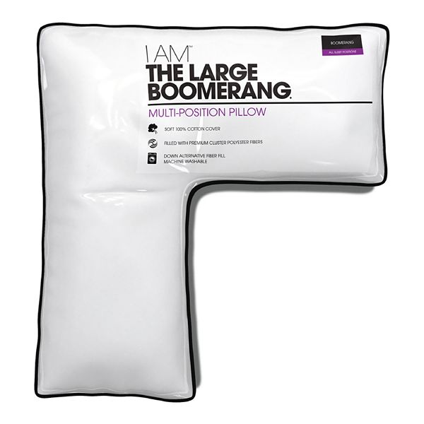 I Am The Large Boomerang Pillow
