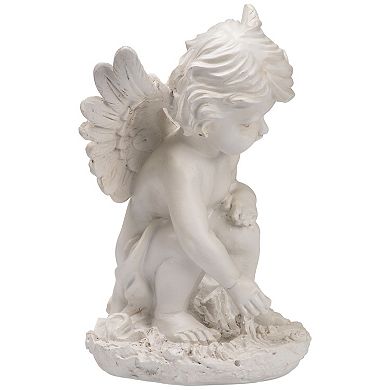 Northlight Sitting Cherub Angel Garden Statue