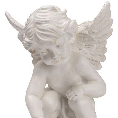 Northlight Sitting Cherub Angel Garden Statue