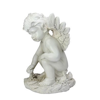 Northlight Sitting Cherub Angel Garden Statue