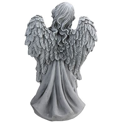 Angel Bird Feeder Indoor / Outdoor Garden Statue Floor Decor
