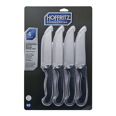 Hoffritz Commercial 4-pc. Steak Knife Set