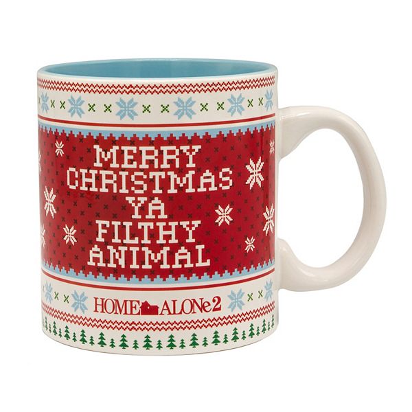 Home Alone Filthy Animal Sweater Pattern Boxed oz Ceramic Mug