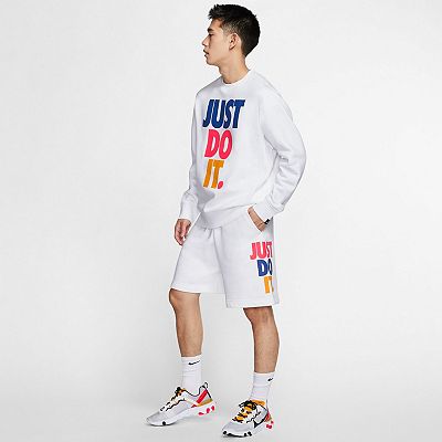 Men s Nike Sportswear Just Do It Fleece Shorts