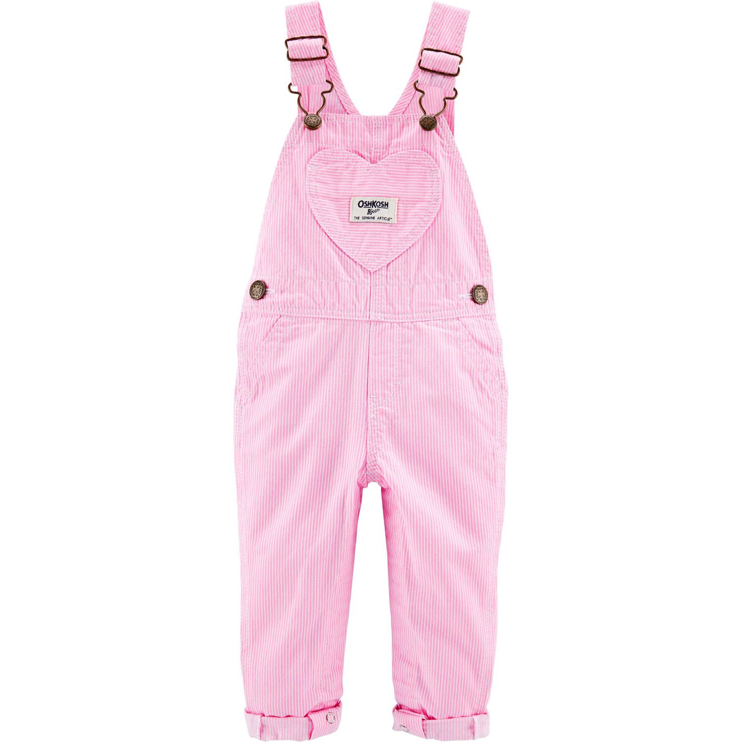 oshkosh hickory stripe overalls