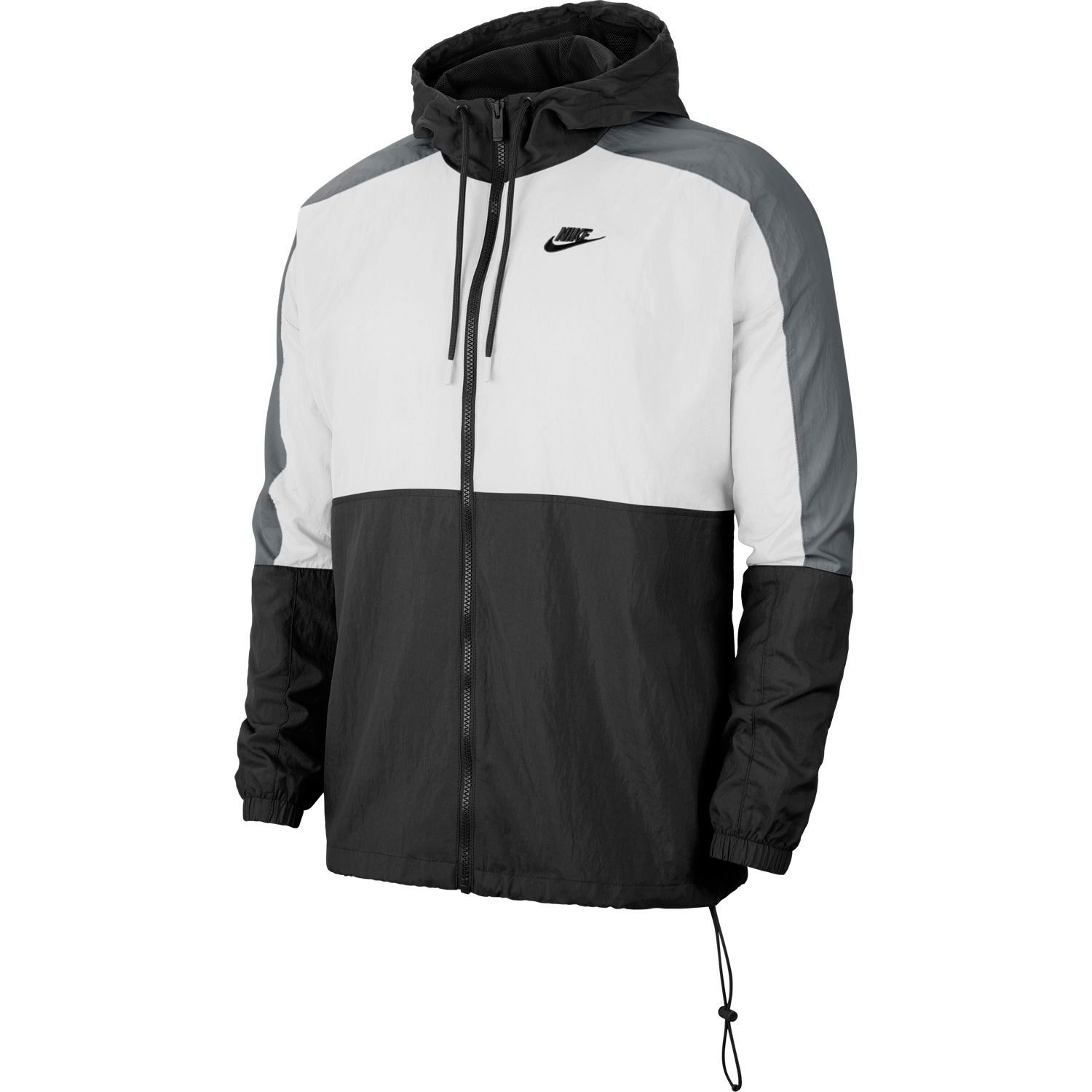 men's nike sportswear hooded woven jacket