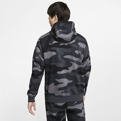 Men s Nike Sportswear Club Camo Pullover Hoodie