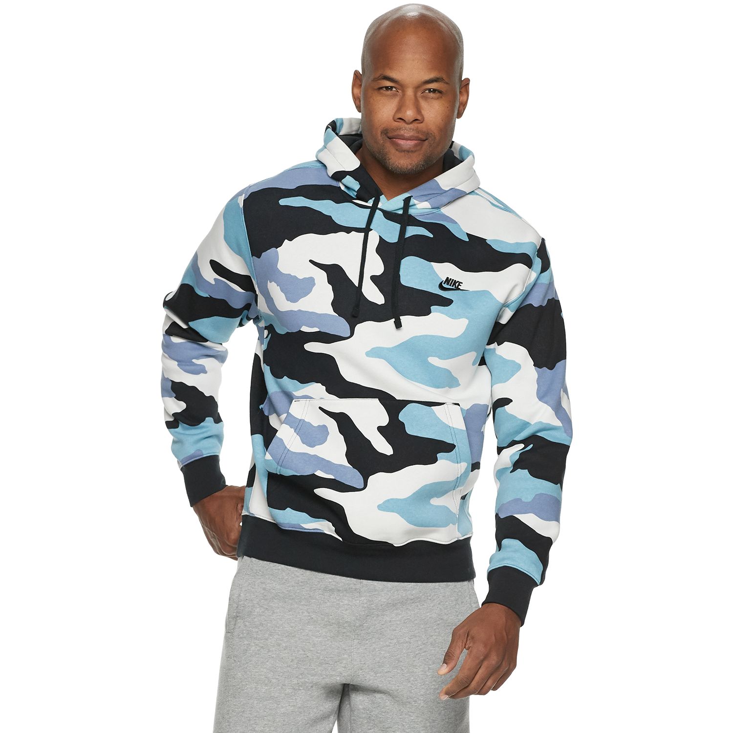 nike sportswear club camo