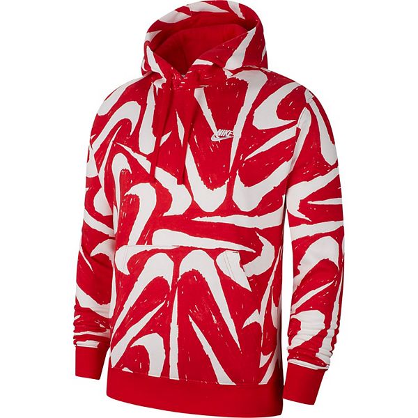 Men's Nike Sportswear Club Printed Pullover Hoodie
